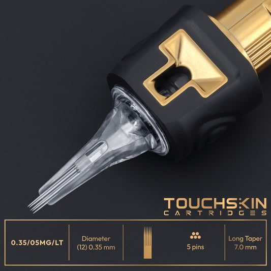 TouchSkin Magnum MG/LT 0.35 Tattoo Cartridges